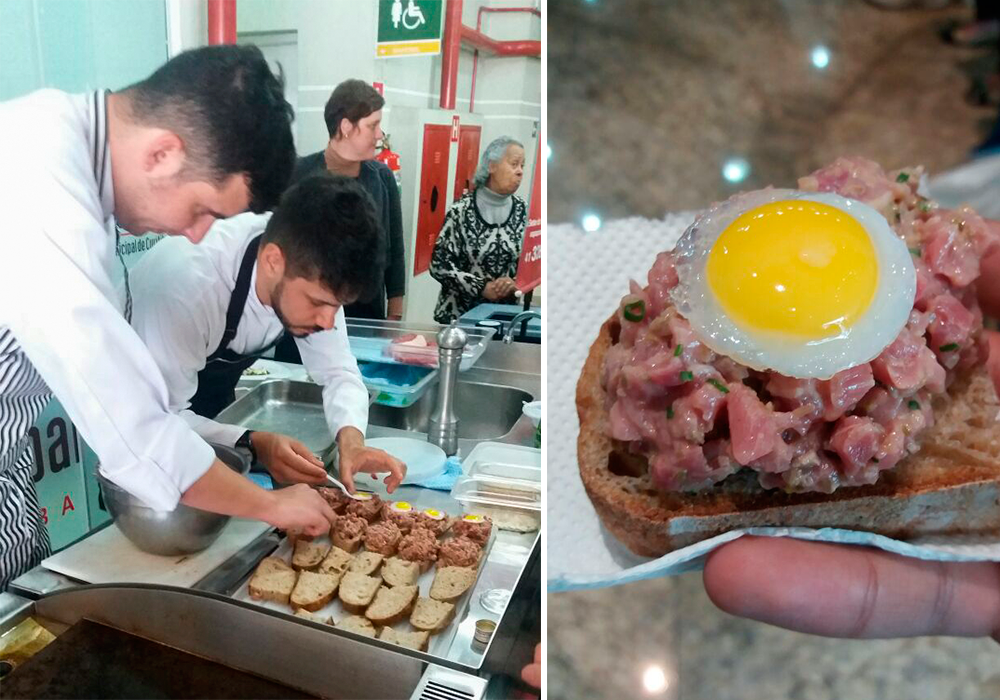 Sabores de Curitiba | Aula-show com o Chef Lênin Palhano | Mercado Municipal de Curitiba